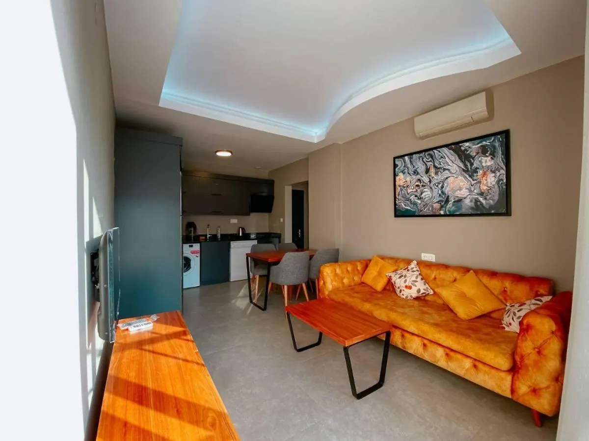 פאטהיה Oeluedeniz 1+1 Modern Summerhouse With Swimming Pool מלון דירות